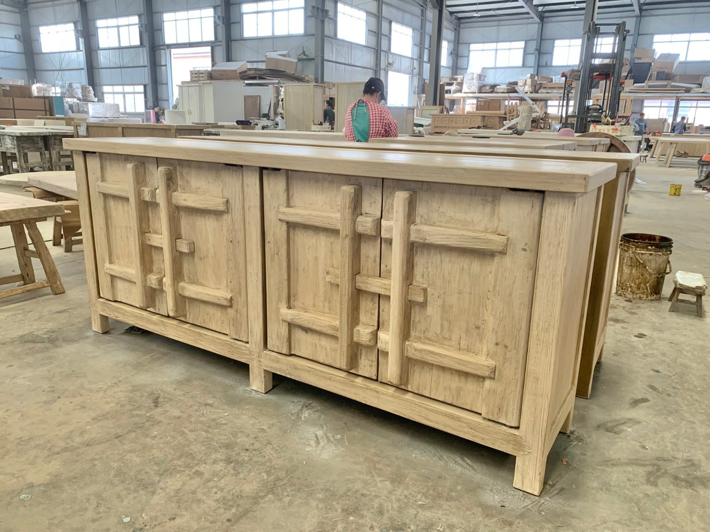 Sihuri | Elm Sideboard | Natural Finish | Pre-Order