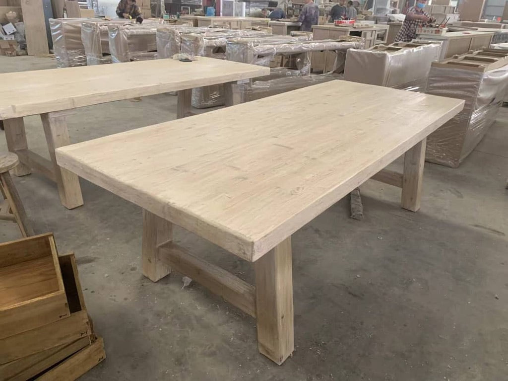 Florence | Dining Table | 280 cm | Natural Elm | Pre-Order