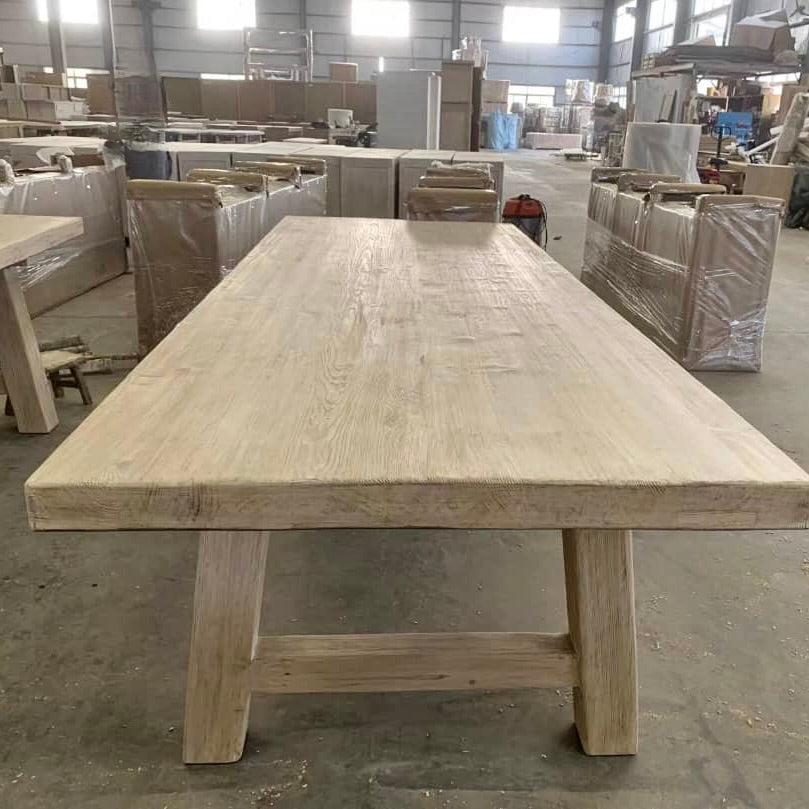 Florence | Dining Table | 280 cm | Natural Elm | Pre-Order