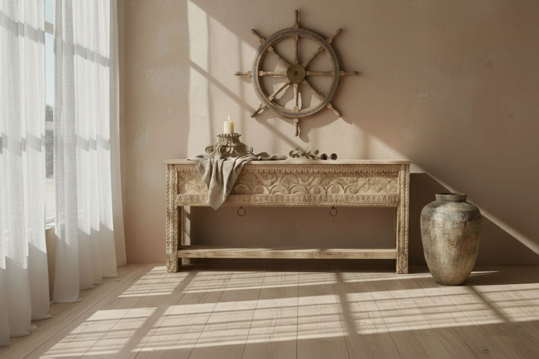 Transform Your Space: The Art of Styling a Vintage Console