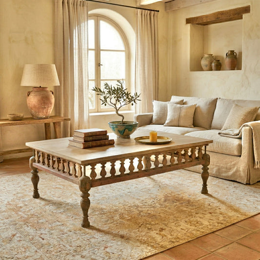 Vintage Indian Coffee Table (A26VP25)