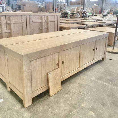 Entertainment Unit | 200 cm | Natural Elm | Pre-Order