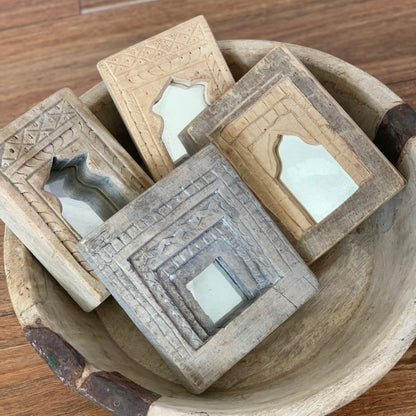 Vintage Indian Temple Mirrors