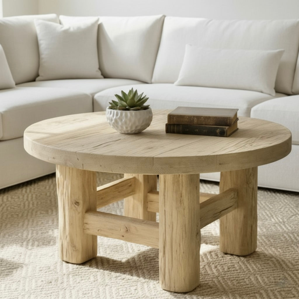 Julia Coffee Table | 80 cm | Natural Elm
