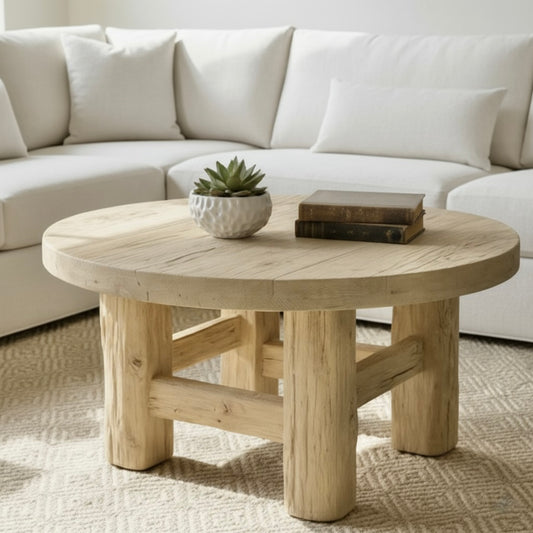 Julia Coffee Table | 80 cm | Natural Elm