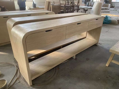 Sorrento Elm Console | 230 cm | Natural Elm