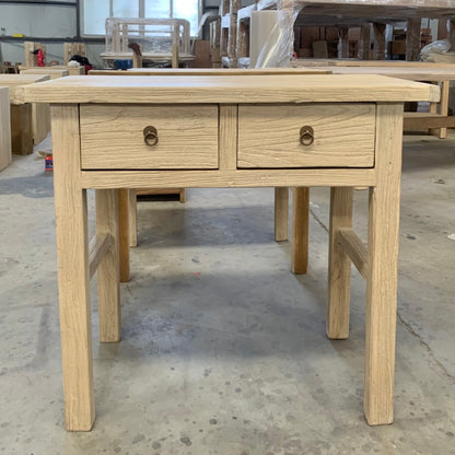 Reclaimed Elm Console | 90 cm | Natural Elm | Pre-Order