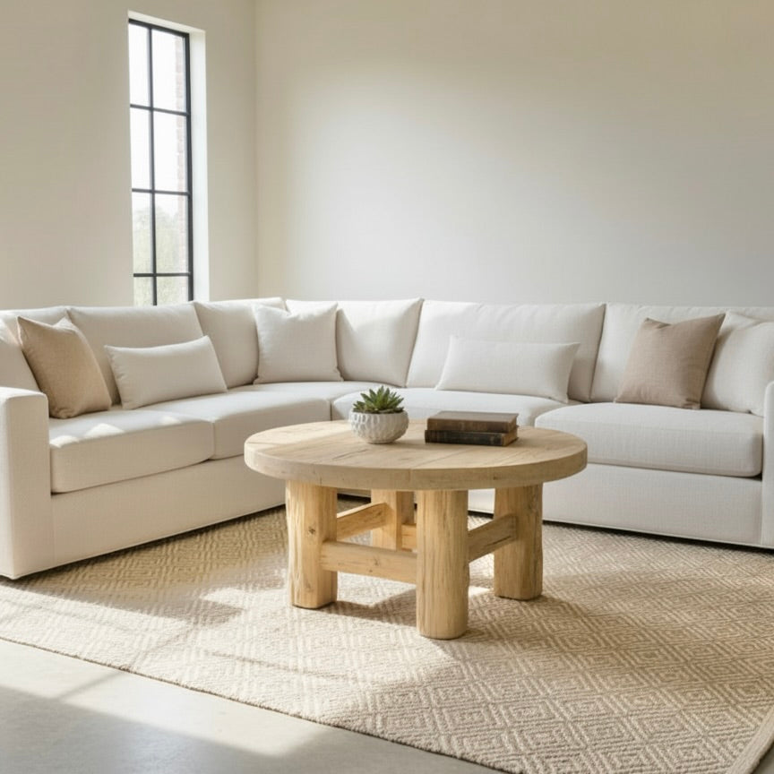 Julia Coffee Table | 80 cm | Natural Elm