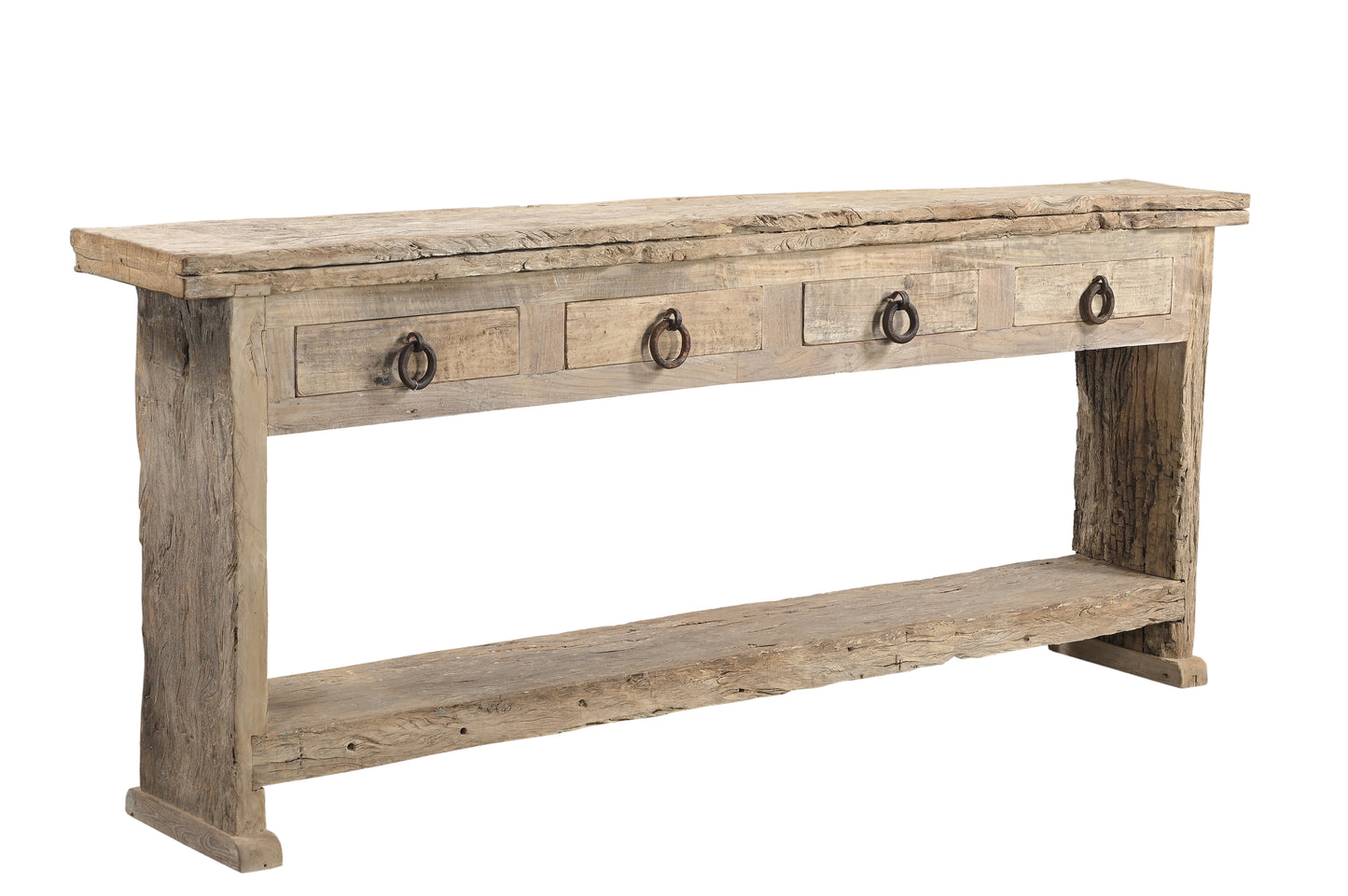 Reclaimed Timber Hand Made Indian Console (J24VP21)