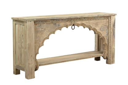 Vintage Indian Hand Carved Console (A26VP02)