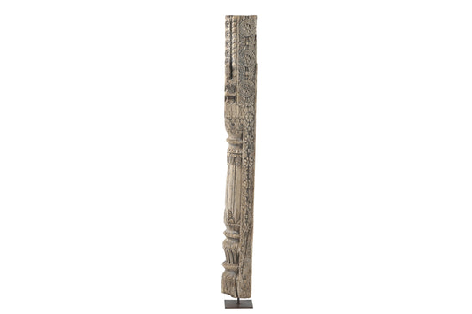 Vintage Indian Pillar Candle Stand (A26VP10)