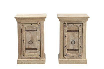 Vintage Indian Bedside Tables (A26VP14)