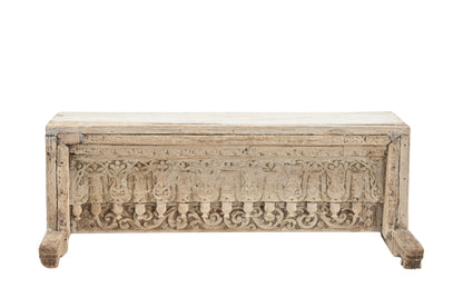 Vintage Indian Hand Carved Wall Shelf (A26VP17)