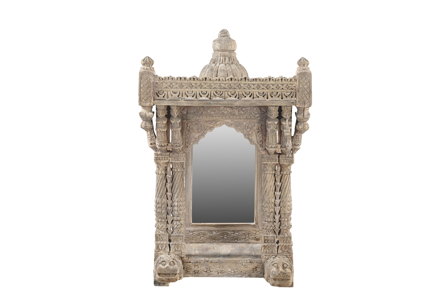 Vintage Indian Hand Carved Altar/Temple (A26VP39)