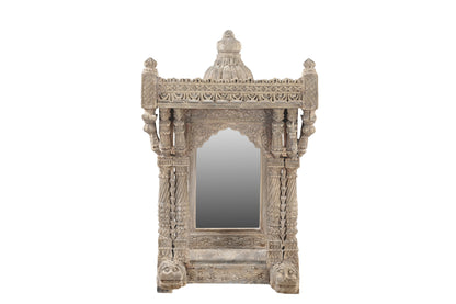 Vintage Indian Hand Carved Altar/Temple (A26VP39)