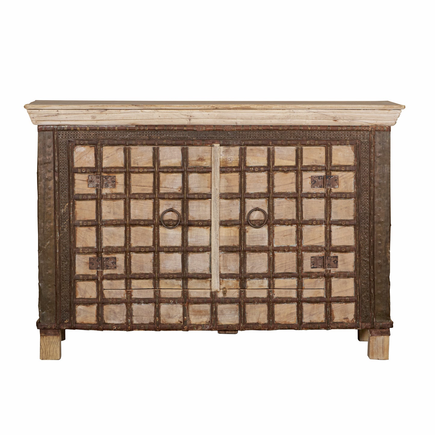 Vintage Indian Sideboard/Cabinet (A26VP42)