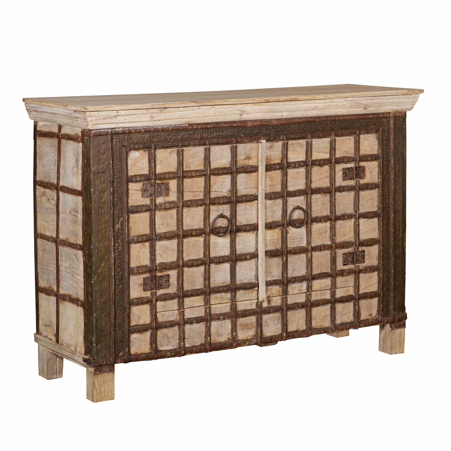 Vintage Indian Sideboard/Cabinet (A26VP42)