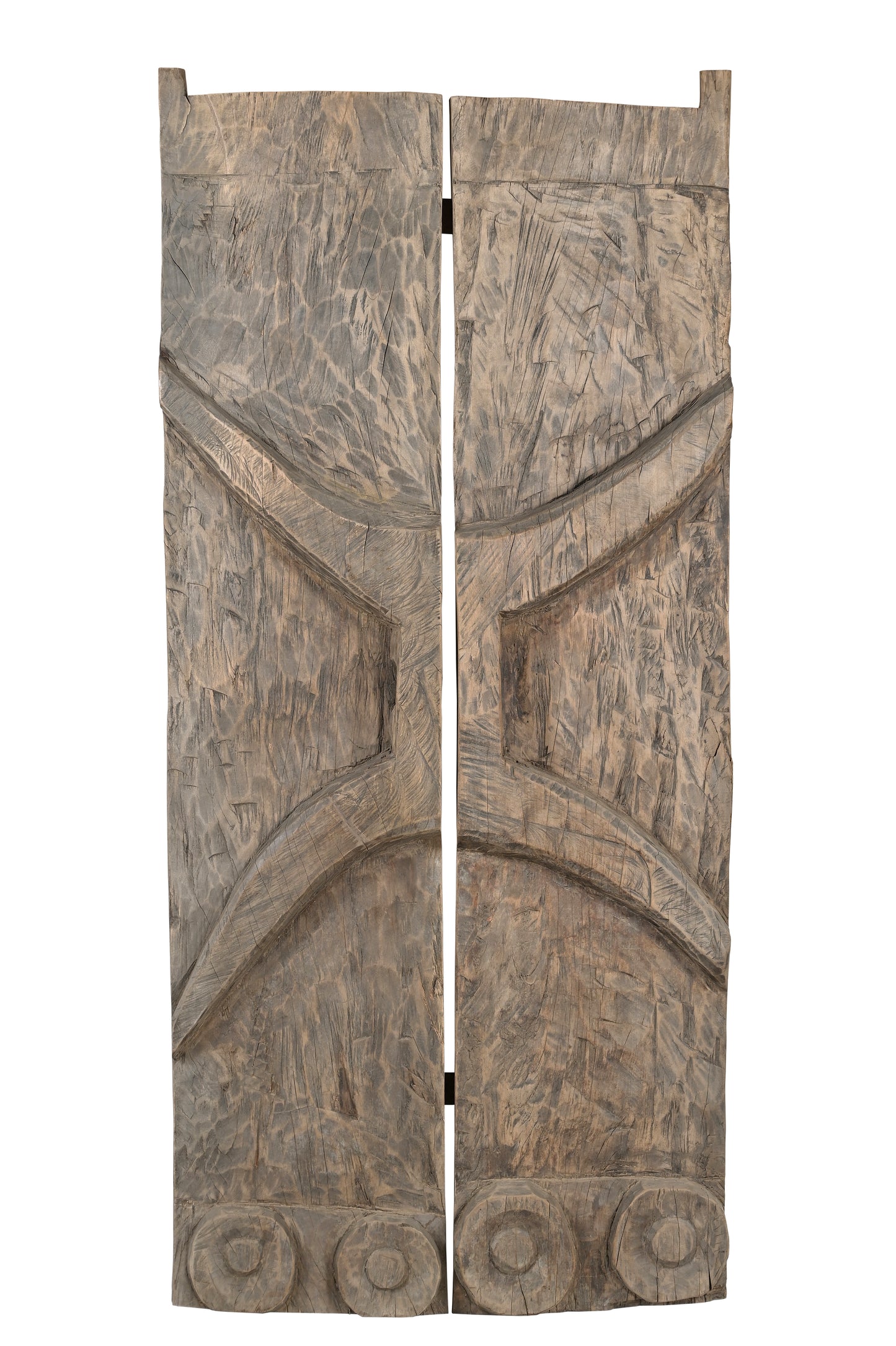 Vintage Indian Naga Door Panel (A26VP71)