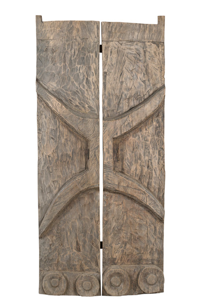 Vintage Indian Naga Door Panel (A26VP71)