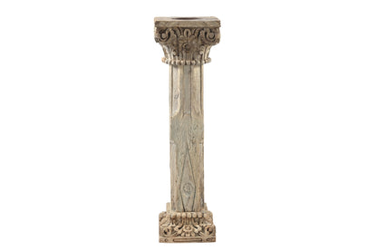 Vintage Indian Pillar Candle Stand (A26VP55)
