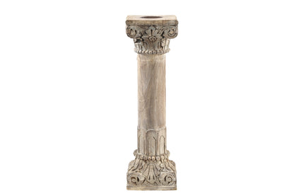 Vintage Indian Pillar Candle Stand (A26VP55)