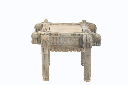 Vintage Indian Side Table (A26VP61)