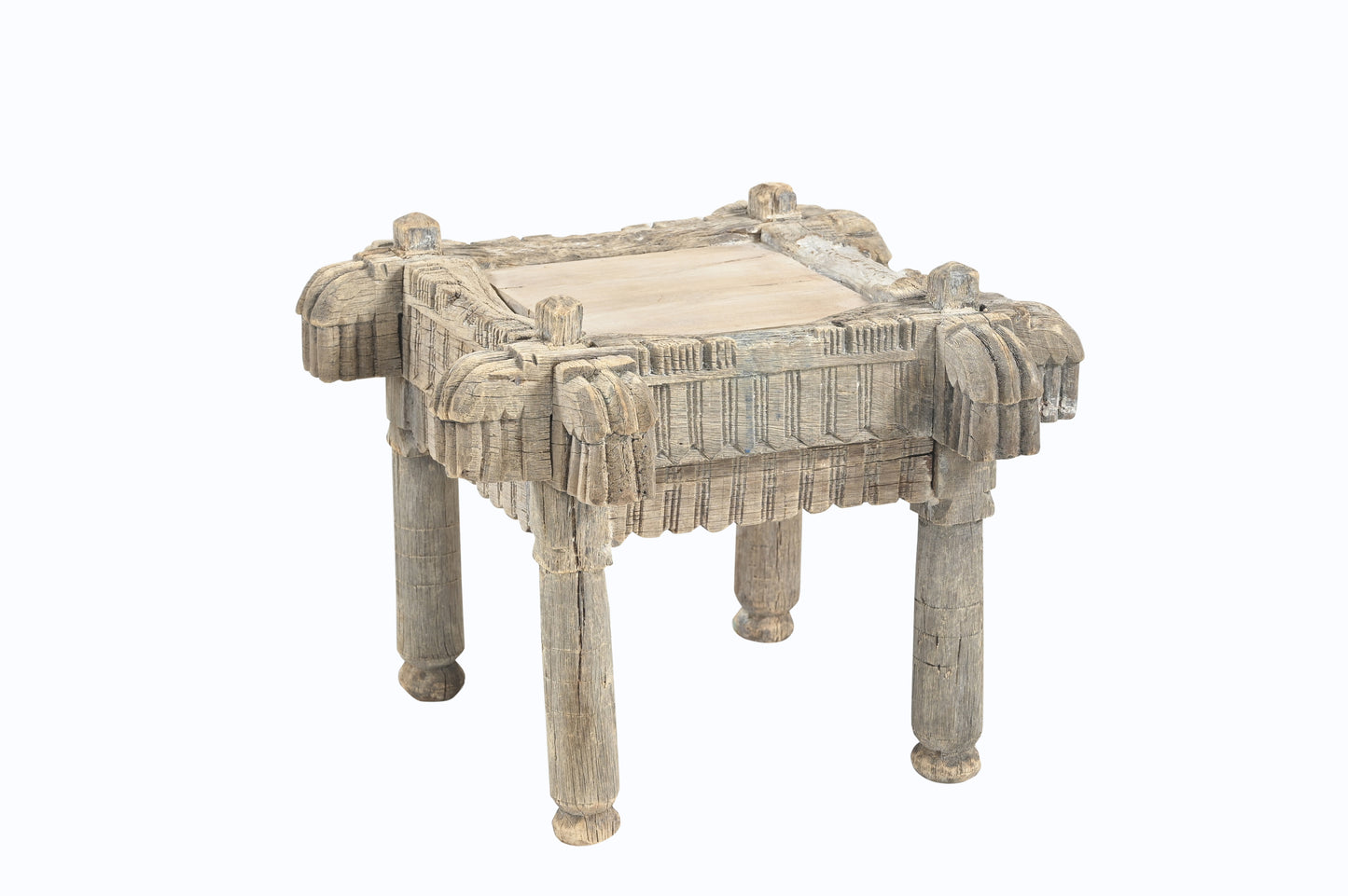 Vintage Indian Side Table (A26VP61)