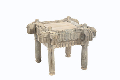 Vintage Indian Side Table (A26VP61)