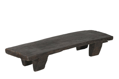Vintage Indian Hand carved authentic Naga table (A26VP101)