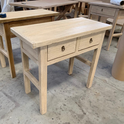 Reclaimed Elm Console | 90 cm | Natural Elm | Pre-Order