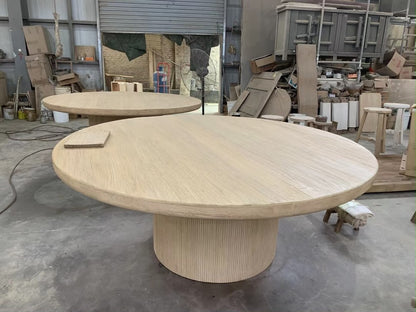 Round Elm Dining  | Natural Elm