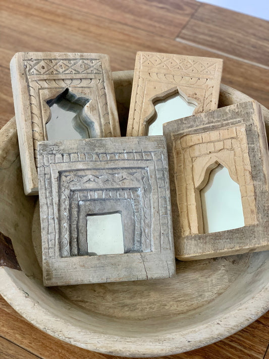 Vintage Indian Temple Mirrors