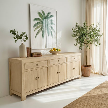 Reclaimed Elm Buffet | 210 cm | Natural Elm