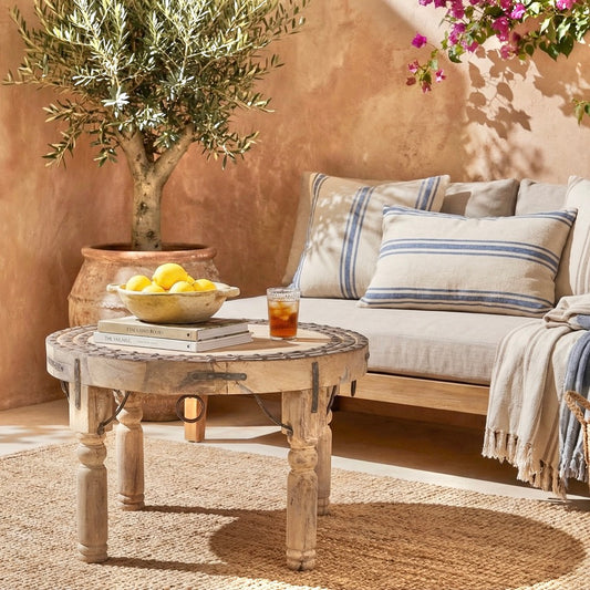Vintage Indian Coffee Table (A26VP35)