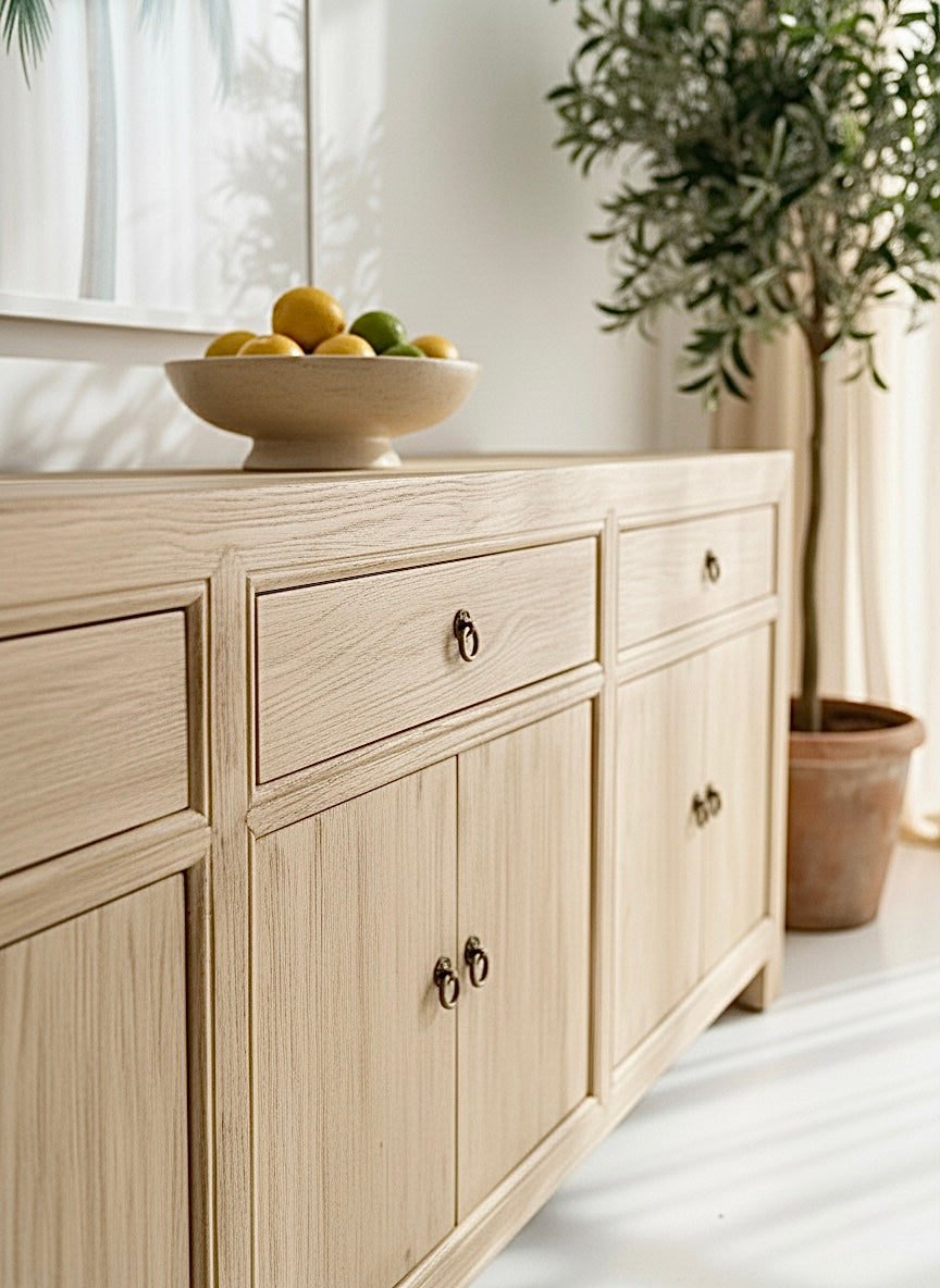 Reclaimed Elm Buffet | 210 cm | Natural Elm