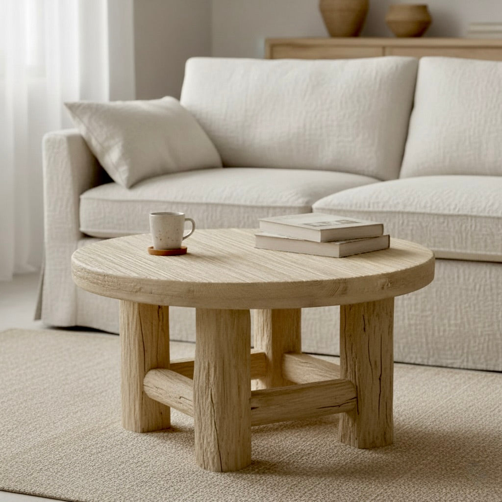 Julia Coffee Table | 80 cm | Natural Elm