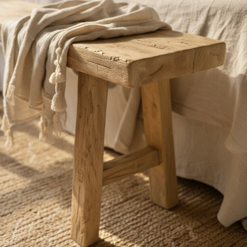 Tia Elm Bench | 150cm | Natural