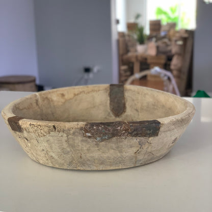 Vintage Indian Parats with metal detail