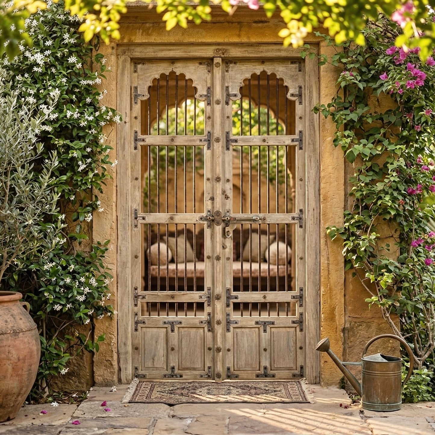 Vintage Indian Door (A26VP07)
