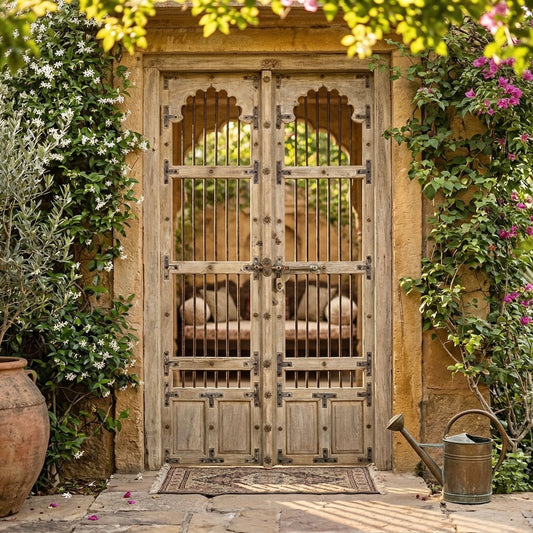 Vintage Indian Door (A26VP07)