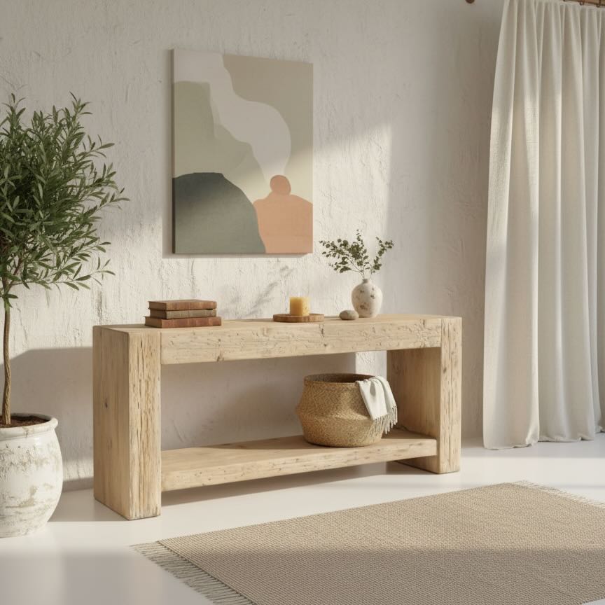 Fraser Console | 200 cm | Natural Finish