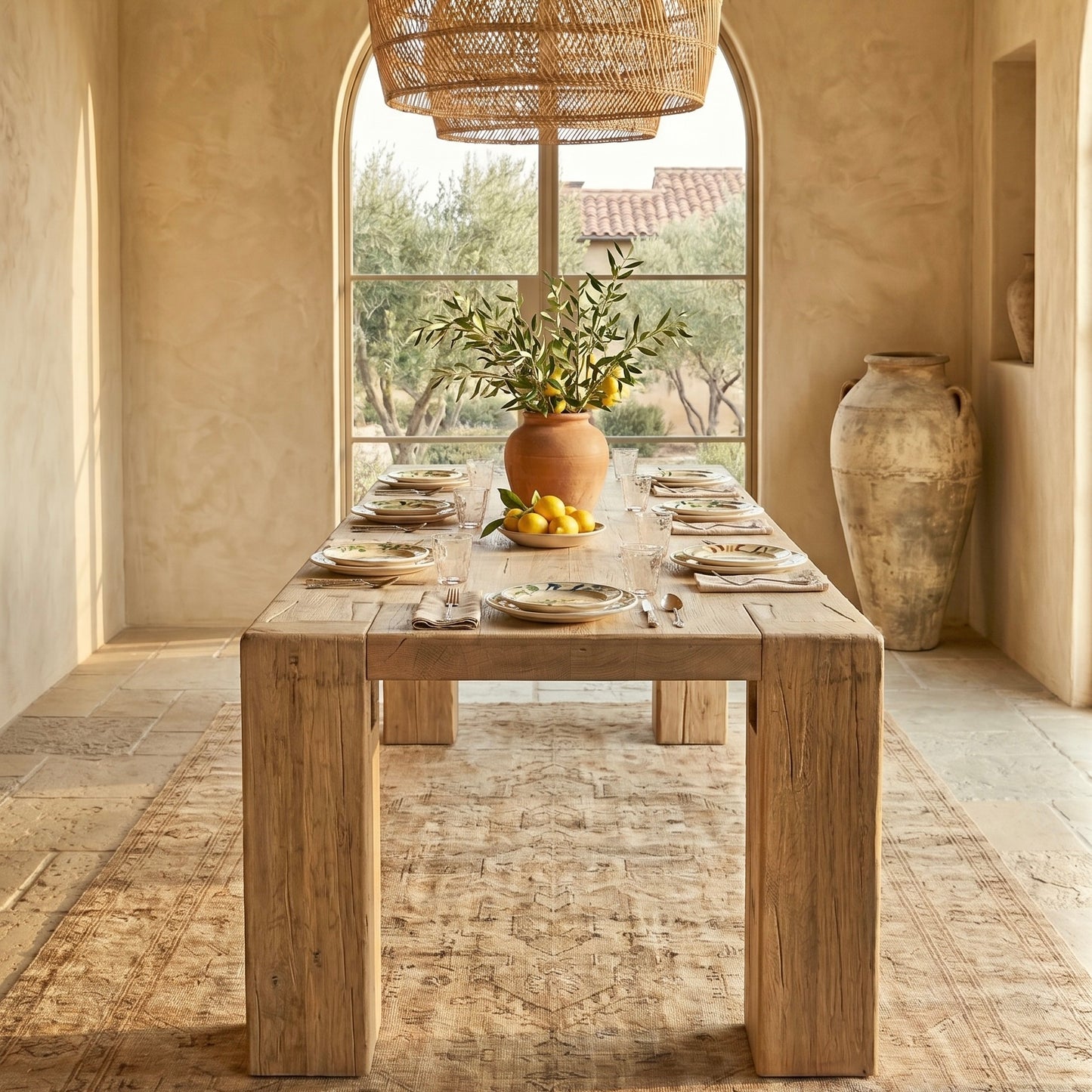 The Tamborine Dining Table | Vintage Reclaimed Wood