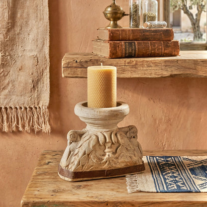 Vintage Indian Candle Stand (A26VP34)