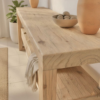 Farah Console | 180 cm | Natural Finish