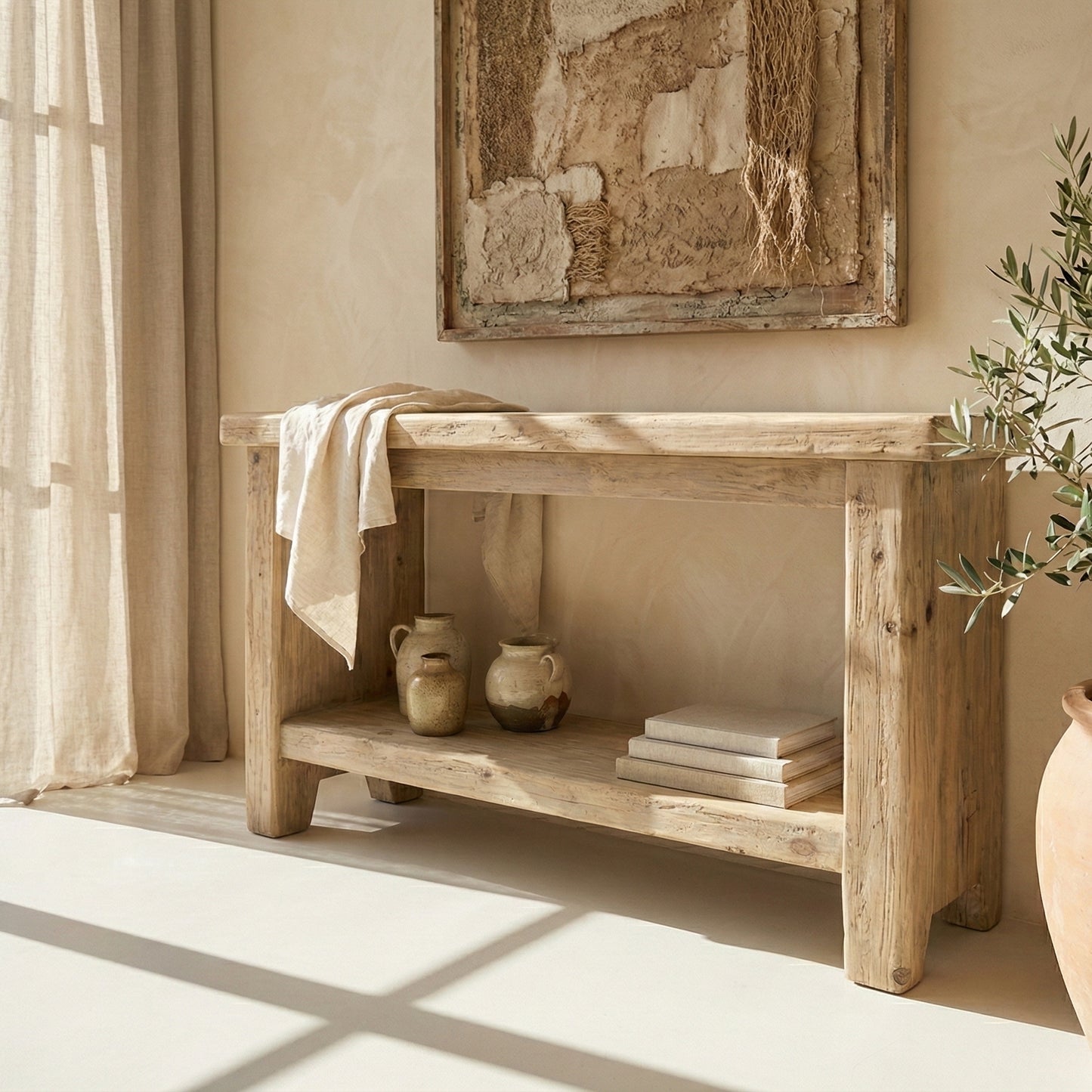 Lennox Console | 160 cm | Natural Finish