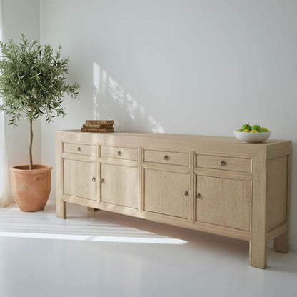 Reclaimed Elm Buffet | 220 cm | Natural Elm