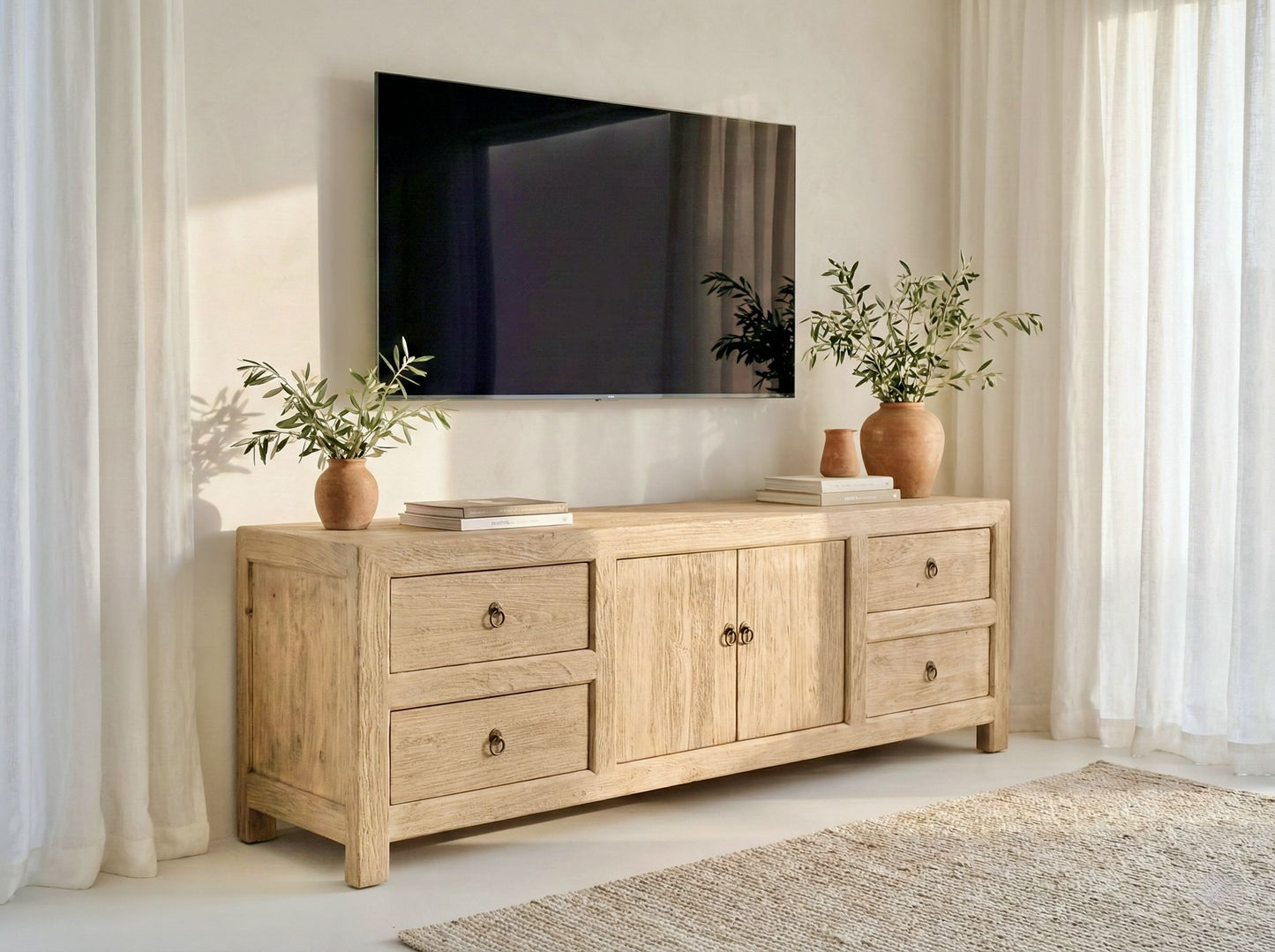 Entertainment Unit | 180cm | Natural Elm