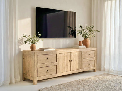 Entertainment Unit | 180cm | Natural Elm