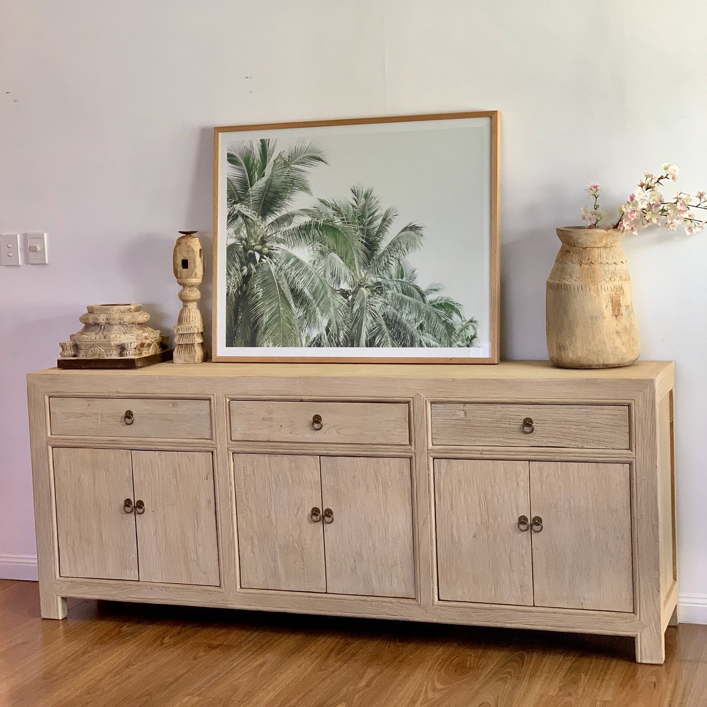 Reclaimed Elm Buffet | 210 cm | Natural Elm