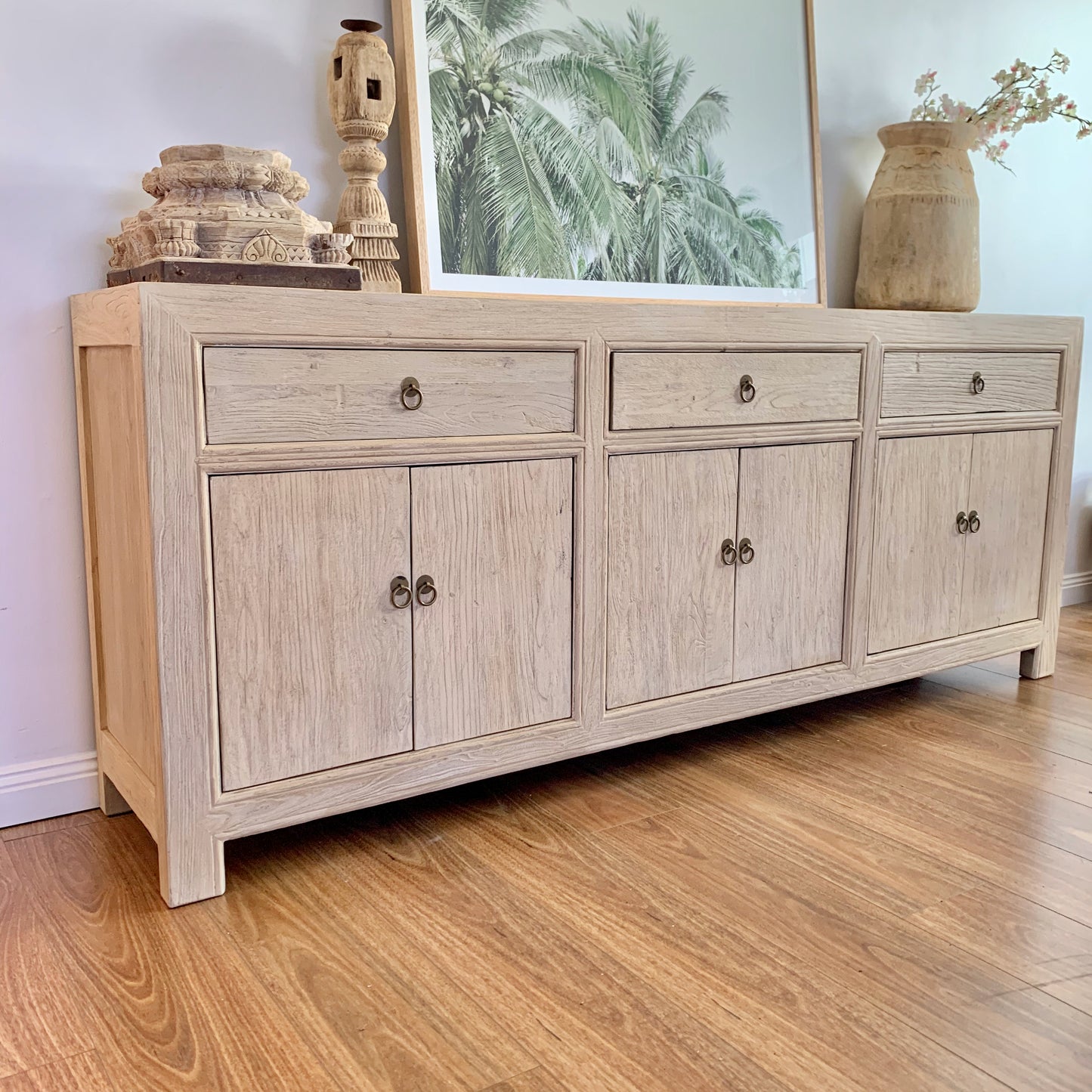 Reclaimed Elm Buffet | 210 cm | Natural Elm